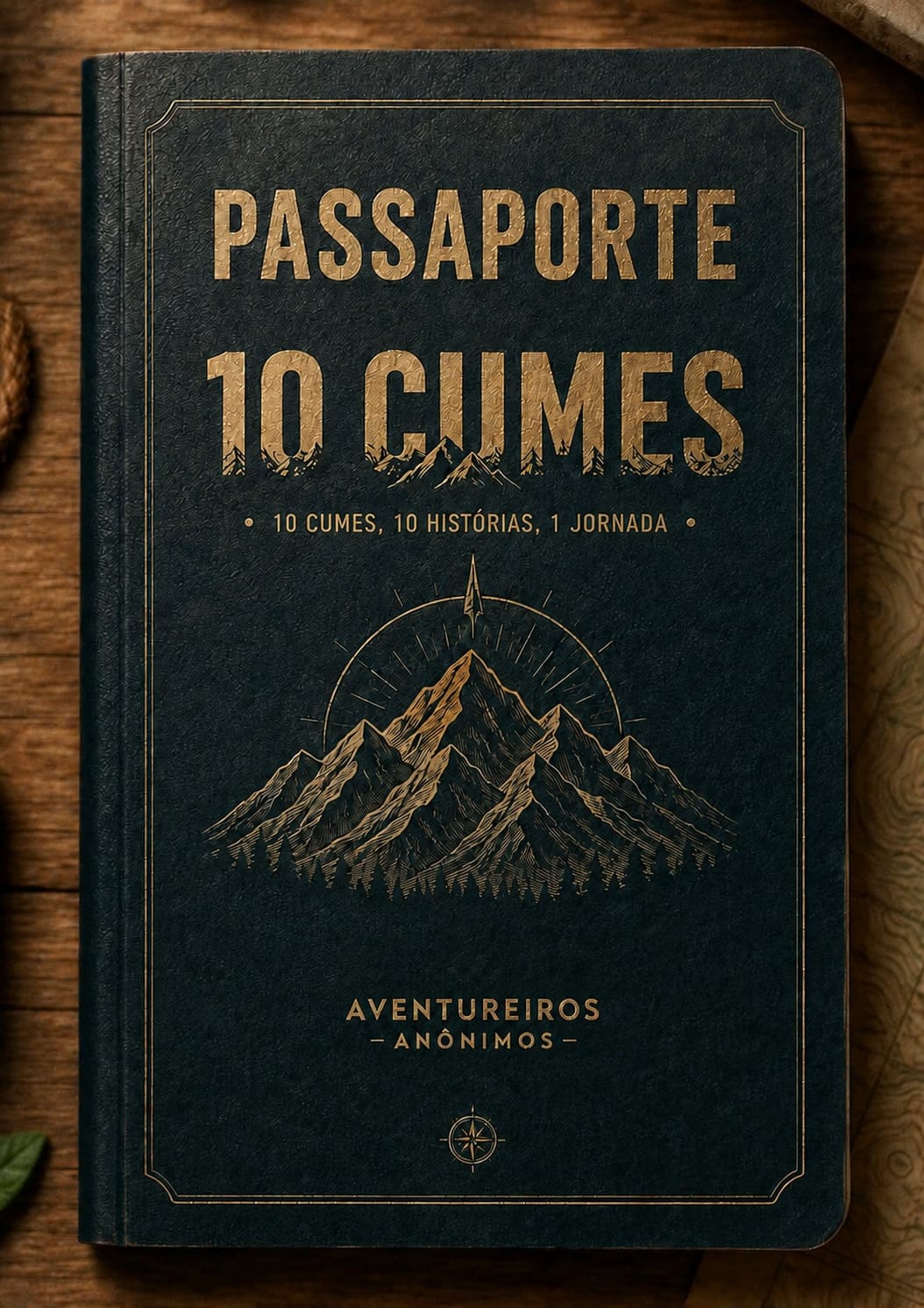 Passaporte 10 Cumes em sua capa de lançamento